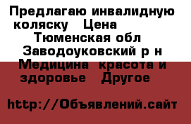 Предлагаю инвалидную коляску › Цена ­ 20 000 - Тюменская обл., Заводоуковский р-н Медицина, красота и здоровье » Другое   